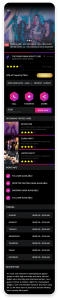 Party App Mobile App Club details screen shot