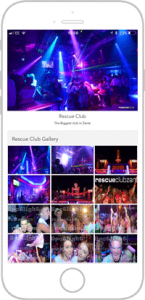 Club Life Portfolio Screen 3