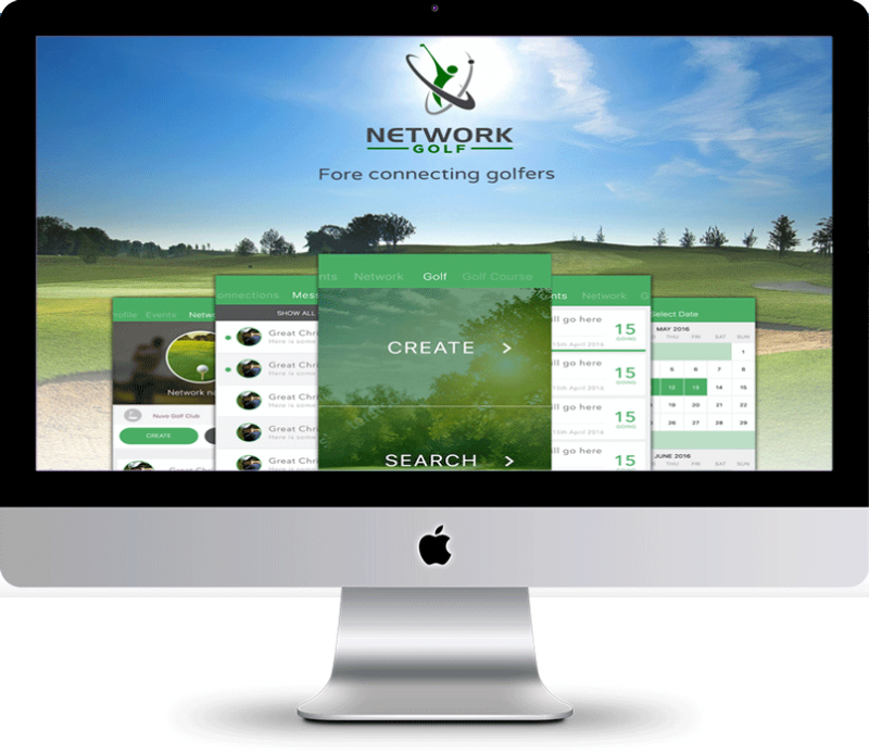 Network Golf A social app for golfers so they can play more.