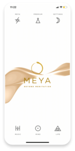 Meya Mobile app Home