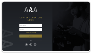 AAA Web Creator Login